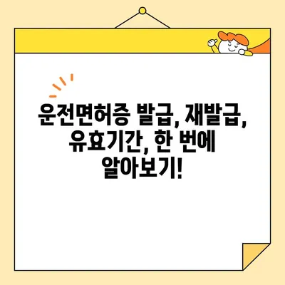운전면허증 인터넷 발급, 유효기간 확인 및 재발급 방법 | 운전면허, 온라인 발급, 유효기간