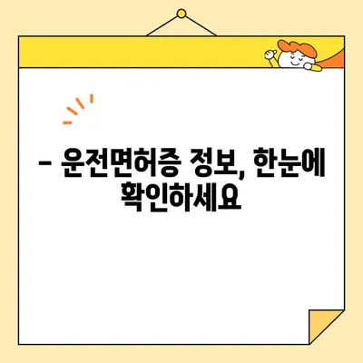 운전면허증 번호 잊어버렸나요? 5분 만에 찾는 방법 | 면허증, 번호 확인, 운전면허시험, 면허증 재발급, 면허증 정보