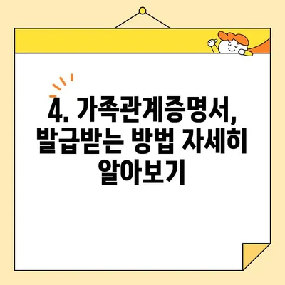 정부24 가족관계증명서 발급| 휴대폰으로 간편하게! | 온라인 발급, 발급 방법, 필요 서류, 유의 사항