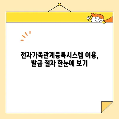가족관계증명서 인터넷 발급| 전자가족관계등록시스템 활용 가이드 | 온라인 발급, 필요 서류, 발급 방법, 수수료