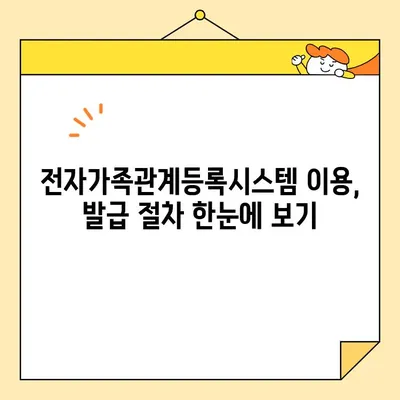 가족관계증명서 인터넷 발급 완벽 가이드| 전자가족관계등록시스템 이용하기 | 온라인 발급, 발급 방법, 필요 서류, 주의 사항